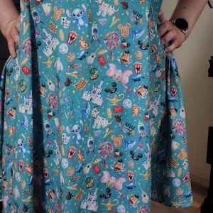 Etsy Disney Print Dress 3XL